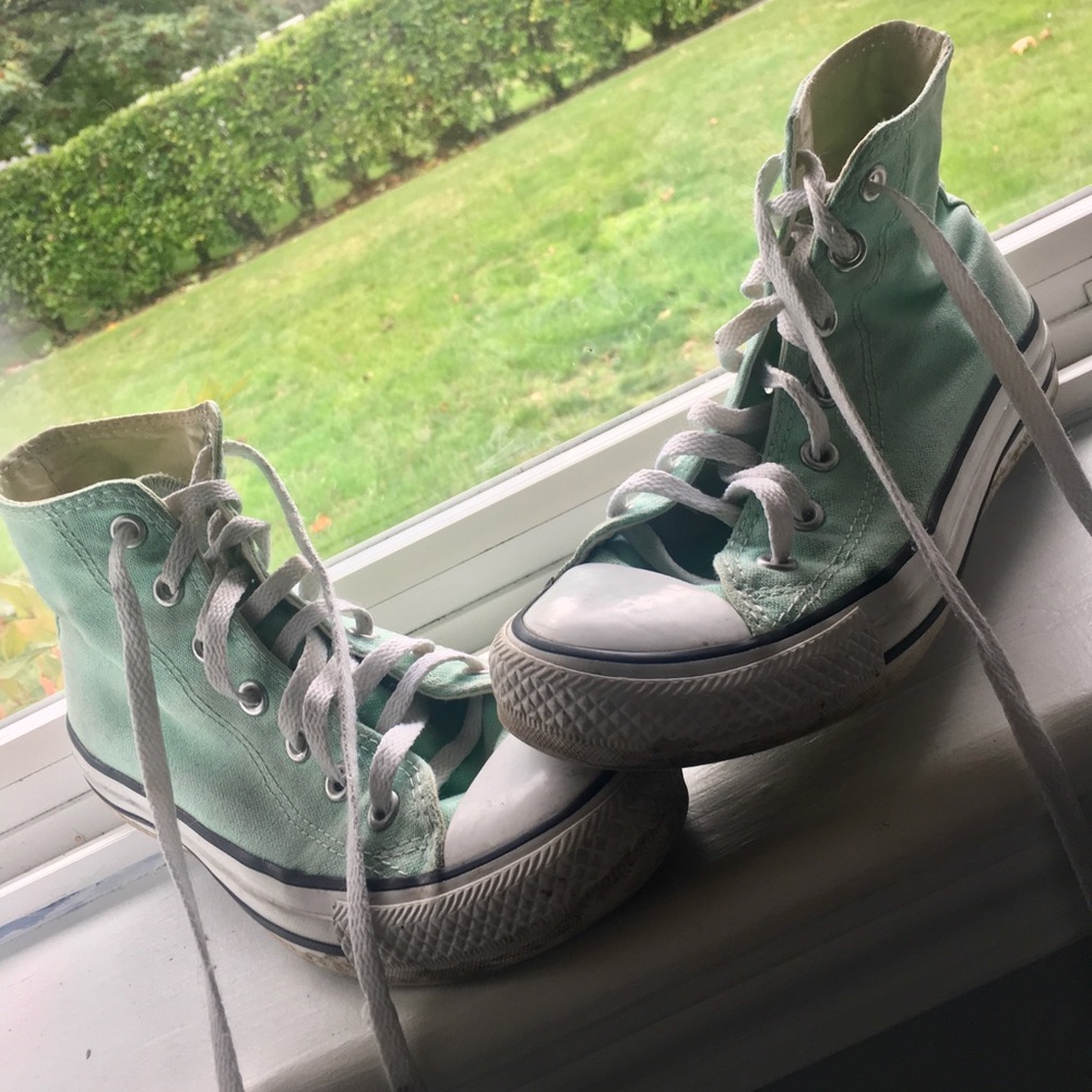 Teal Converse